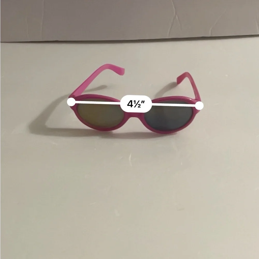 Girls Pink Sunglasses Black Lenses